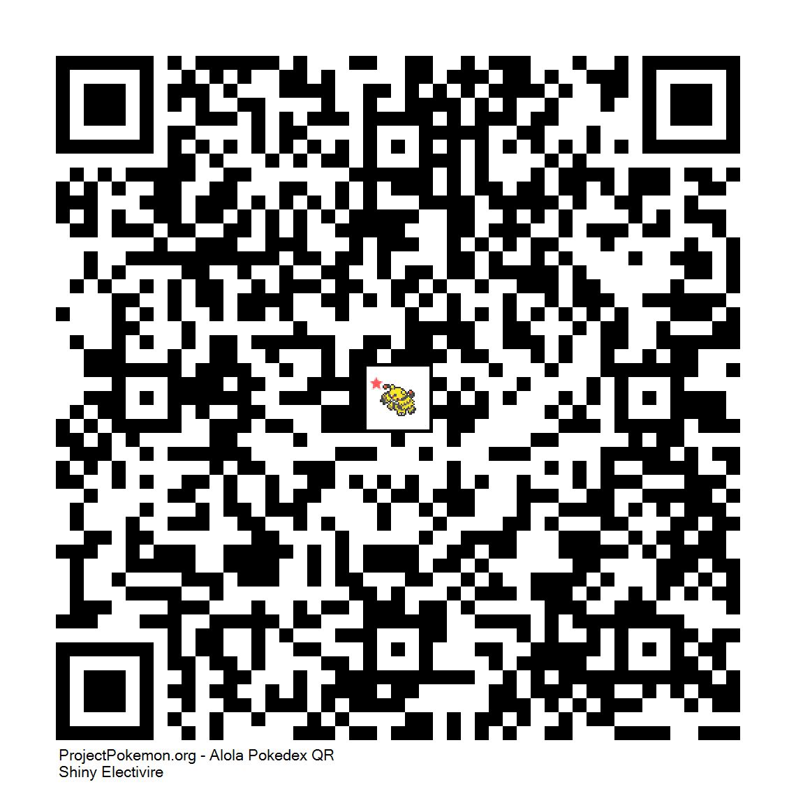 Cdigo QR de Electivire variocolor
